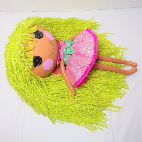 Lalaloopsy Toys 23 Lalaloopsy Doll Pix E Flutters Green Yarn Hair